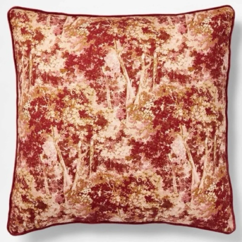 New Threshold X Studio McGee 24x24 Abstract Throw Pillow Abstract Tree Victorian